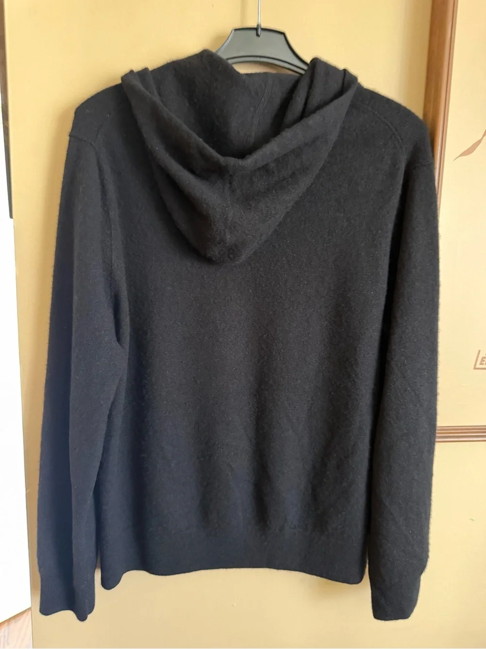 Banana Republic Cashmere Hoodie in black